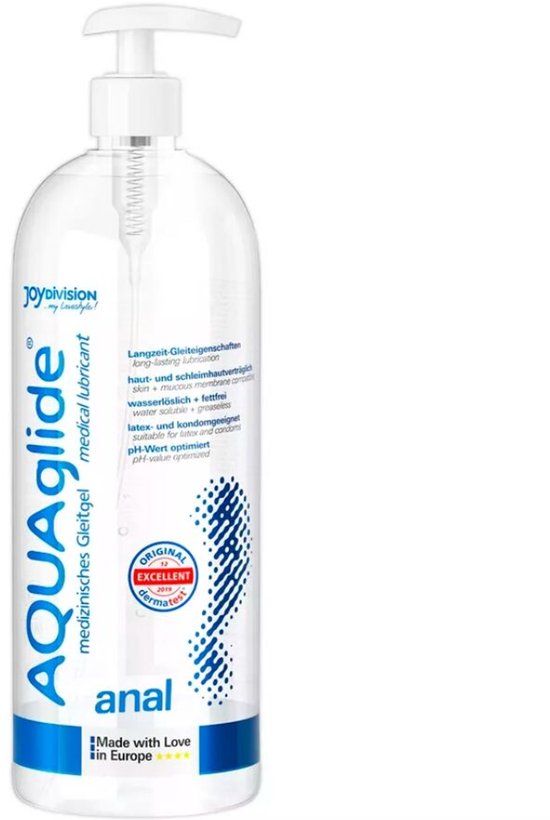 JOYDIVISION AQUAGLIDE Anale Glijmiddel 1 Liter Framboos