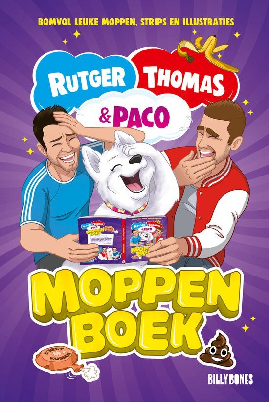 Het Moppenboek van Rutger, Thomas en Paco (Paperback)