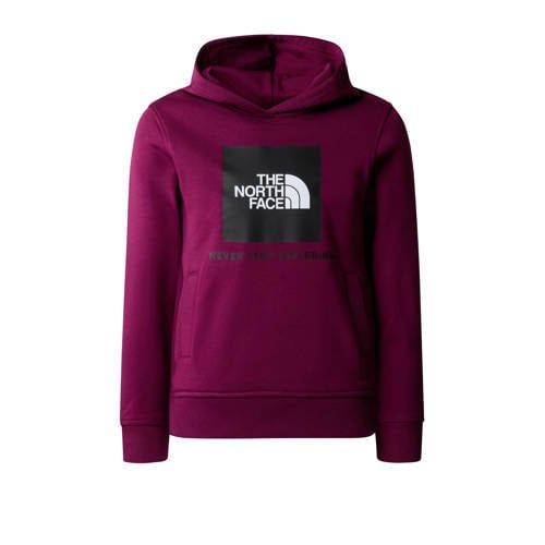 The North Face Hoodie - Dark Red/Black