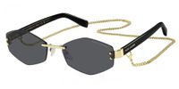 Marc Jacobs MARC 496/S AIR Gold black 2 57/18/135 WOMAN Zonnebrillen
