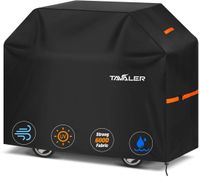 Sans marque Housse de barbecue - Imperméable 600D Oxford - Pour barbecue - 160x70x125 cm