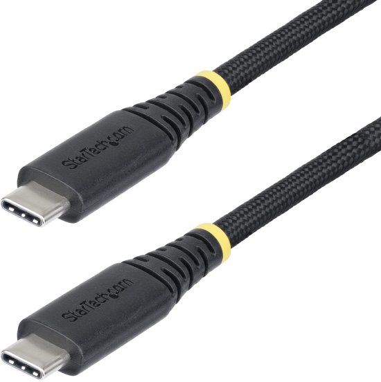 StarTech.com 3m USB-C Oplaadkabel, 240W, Zwart