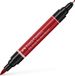Faber-Castell Pitt Artist Pen Duo Marker - 219 diep scharlaken rood