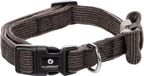 Hond Flamingo Hond Halsband met strik Herbert Donkerbruin M 35-50cm 20mm