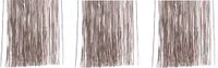 Decoris kerstboom folie slieren - 10x zakjes - tinsel - lichtroze - 50 cm
