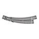 Hornby R8074 OO Gauge links gebogen punt track