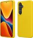 kwmobile telefoonhoesje geschikt voor Samsung Galaxy S26 - Hoesje met siliconen coating - Smartphone case in stralend geel