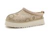 UGG Tazz Sun Stitch lichtbruin leren klompen
