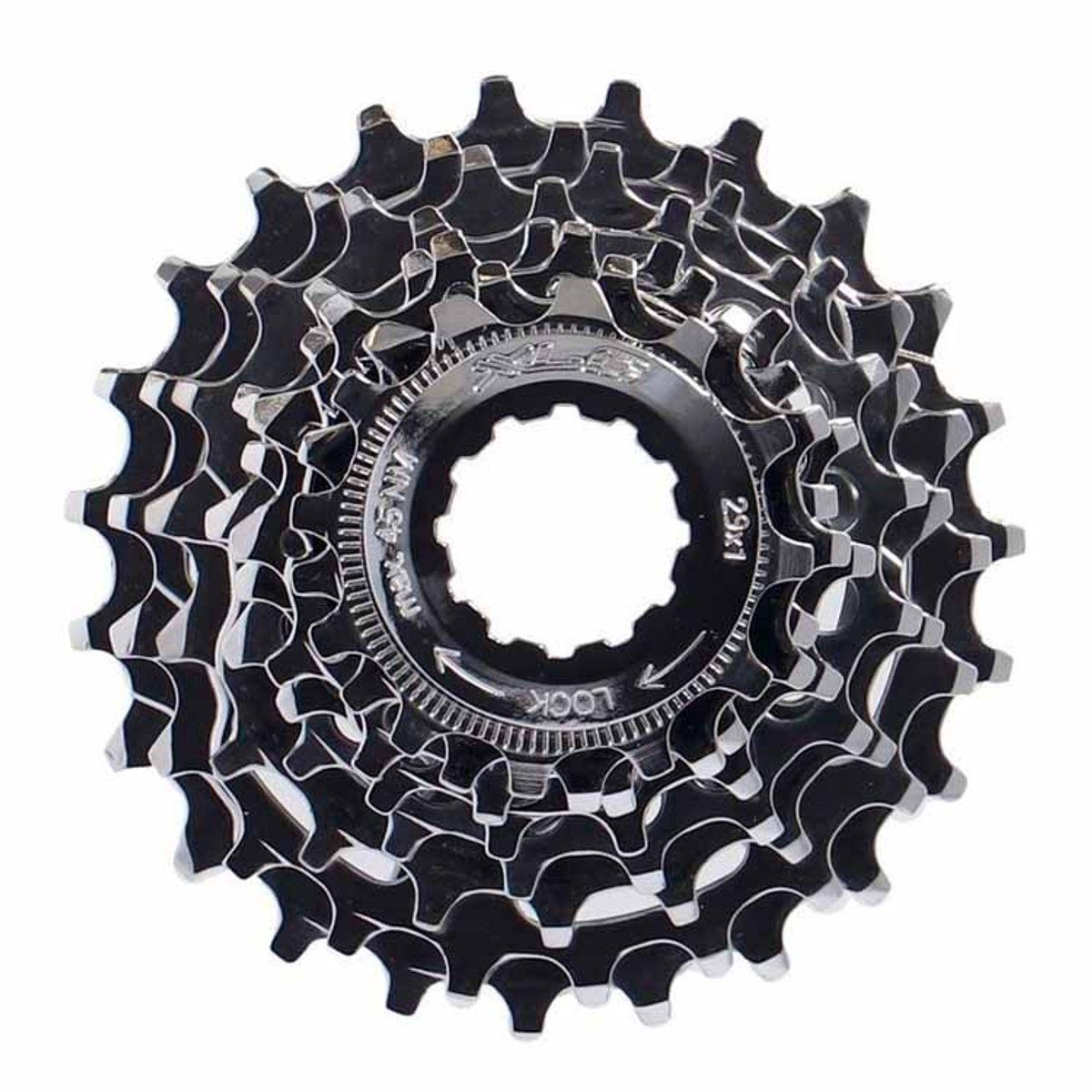 XLC 8 Speed Cassette - Campagnolo - 13-26T - Steel - Zilver