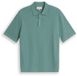 Tom Tailor - Gebreid poloshirt van katoen - Maat S - Mineral Stone Blue