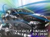 Heko Zijwindschermen donker getint tbv VW Golf VII - 5 deurs Stationwagon / variant model VANAF 2013 - 2020 - set a 4 stuks tbv V + A ramen L+R pasvorm