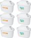 BRITA Maxtra+ filter voor hard water + Brita Maxtra filter, 6 stuks