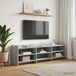 Maison Exclusive Meuble TV exclusif - Dimensions : 168 x 33 x 47 cm - Couleur : gris Sonoma - Matériau : bois composite