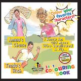 Mzee Tendo Amina 3 in 1 Coloring Book: In Uganda!