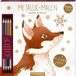 Metallic-Malen Magic Winter: Mit goldenen Motiven / Bicolor-Buntstifte: 8 Metallic-Farben