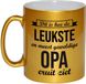 Bellatio Decorations Shoppartners Bv Dit is hoe de leukste en meest geweldige opa eruitziet - cadeau koffiemok / theebeker - goud - 330 ml - verjaardag / bedankje