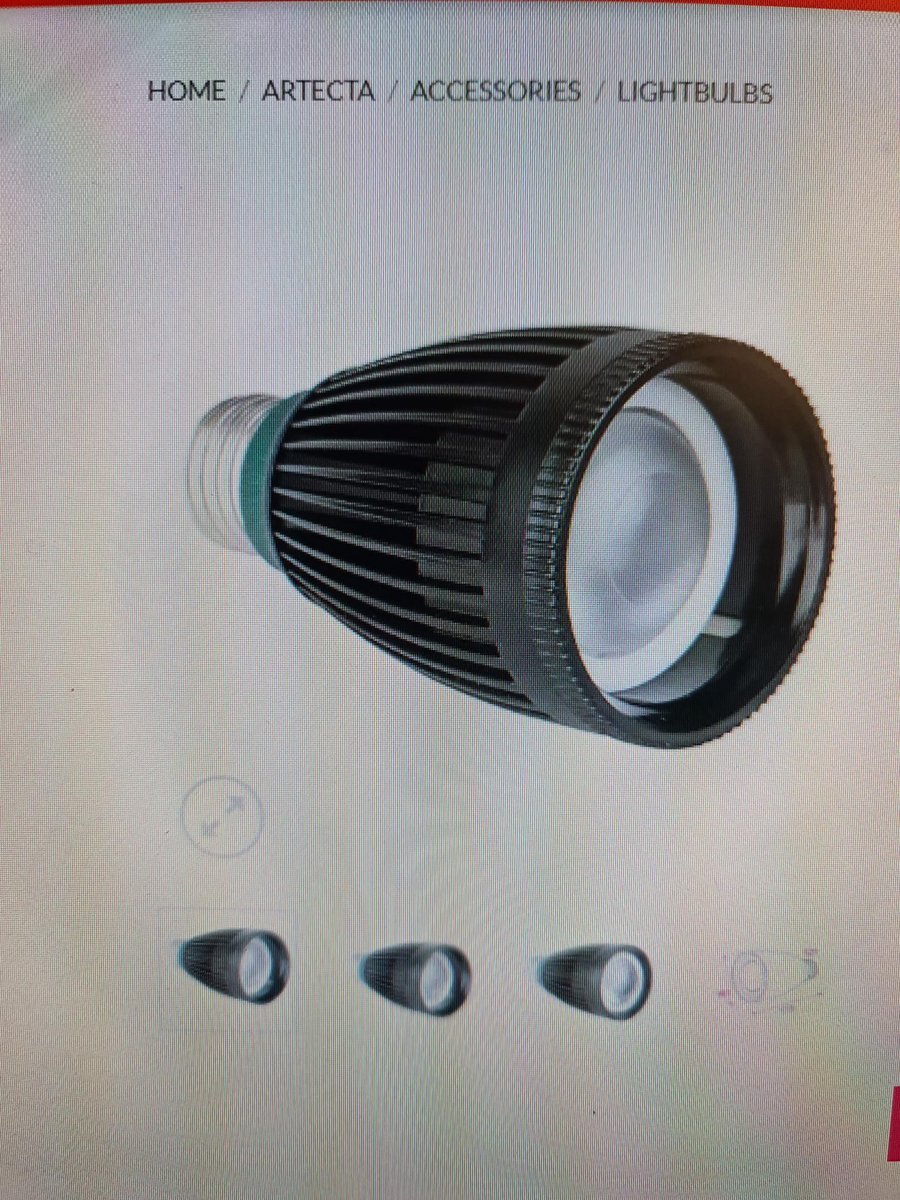 Artecta Retro LED Par20 E27 10W