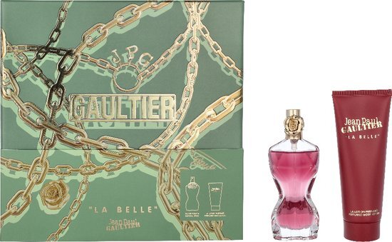 Jean Paul Gaultier La Belle Giftset - 30 ml eau de parfum spray + 75 ml bodylotion - cadeauset voor dames