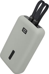kwmobile Siliconen powerbank hoes voor Anker Zolo 2000mAh 45W Max case - battery case - Powerbank beschermhoes in grijs