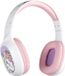 Konix Casque sans fil, Hello Kitty, Bluetooth 5.3, 30 heures d'autonomie, microphone intégré, blanc et rose