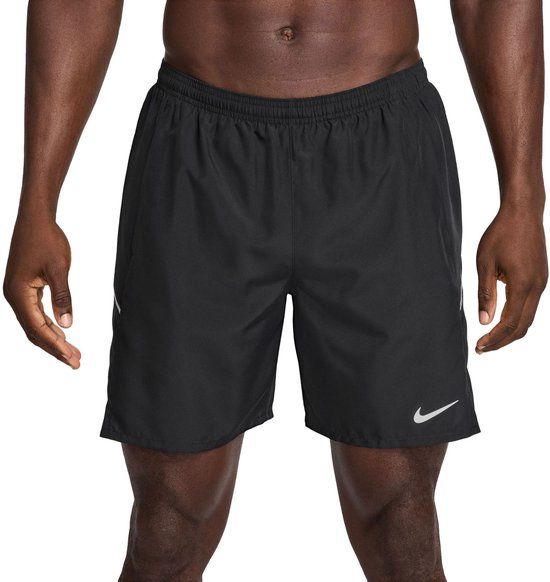 Nike Dri-FIT Miler 7'' 2in1 Shorts - Zwart - Maat S - Heren