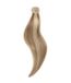 Rapunzel of Sweden Queue de cheval Lisse / À clip / Volume moyen M7.3/10.8 Cendre Blonde Cendrée Mix 50 cm Extensions de cheveux