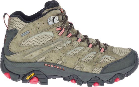 Merrell Moab 3 Mid GTX Wandelschoenen Dames - Olijfgroen/Grijs - Maat 38