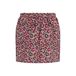 TYGO & vito korte rok met panterprint - beige/paars/roze