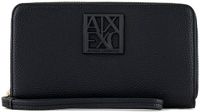 Armani Exchange Damesportemonnee Zwart Polyester