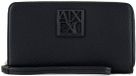 Armani Exchange Damesportemonnee Zwart Polyester