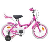 vidaXL Kinderfiets 12 Inch Roze