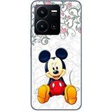 Mickey Mouse Disneyland cartoonhoesje voor Vivo Y35 4G