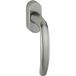 Hoppe Poignée Oscillo-battante Atlanta Secustik 0530/us952 Carré Variofit 32/42mm Vis 45/50mm - Alu Aspect Inox F9 - 10760927