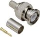 TRU COMPONENTS TC-2520046 BNC-connector Stekker, recht 75 Ω 50 stuk(s)
