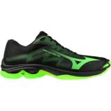 Mizuno Wave Lightning Pro Volleybalschoenen Heren Zwart/Gloeiende Appel/Mandarijn Oranje Maat 40