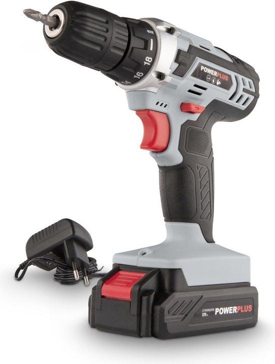 Powerplus POWC1051 Accu boormachine - 12V - 1x 1,3Ah accu - Li-ion