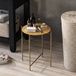 Merkloos Hanah Home Salontafel Goud en Natuurlijk 46 x 56 x 46 cm