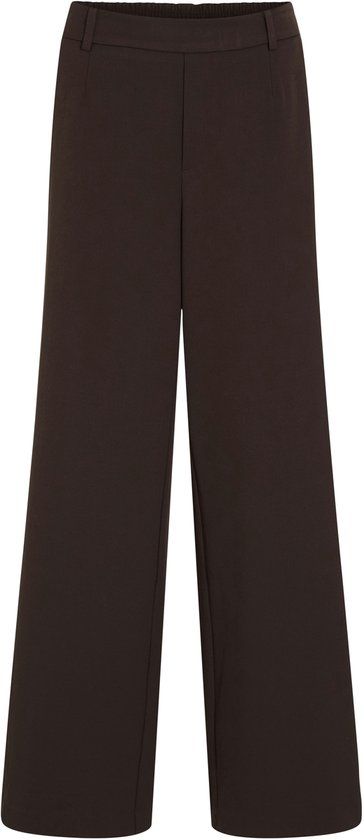 VILA - VIVARONE HW WIDE PANT - NOOS - Coffee Bean - 38