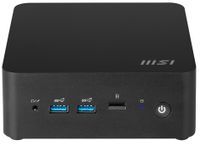 MSI Cubi NUC 1MG-244BEU Black Intel SOC 3 100U Integrated Graphics N/A 2 slots - Max 64GB RAM 2*M.2 & 1*2.5i no HDD no OS 802.11AX 5 Air cooling 120W 3y