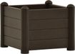 vidaXL Plantenbak - verhoogd - 43x43x35 cm - PP - mokka