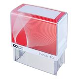 Herlitz Colop Printer 10315703 Adresstempel, 6 lijnen, zelfkleurend, met voucher