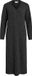 VILA VILIGA L/S V-NECK MIDI KNIT DRESS - NOOS - Dames - Mini jurken - Zwart - Maat L