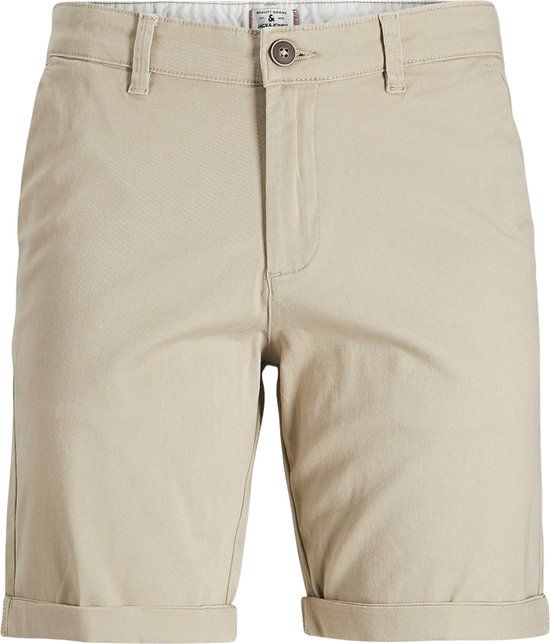 JACK & JONES JUNIOR JPSTDAVID JJCHINO Shorts - Beige - Maat 152