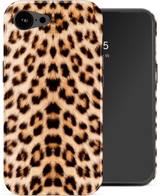 Selencia Hoesje - Geschikt voor Apple iPhone 17e / 16e - Backcover geschikt voor MagSafe - Wild Leo