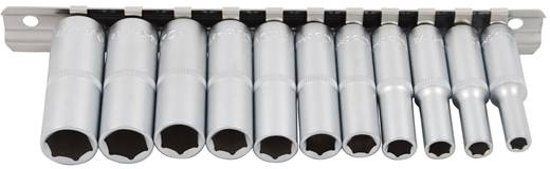 BGS Doppenset lang 1/4 11 delig engels/ inch/ SAE 2429
