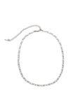 Gaya Leo E-Commerce Ltd. Gaya Necklace Koper Zilver 38 cm Vrouwen