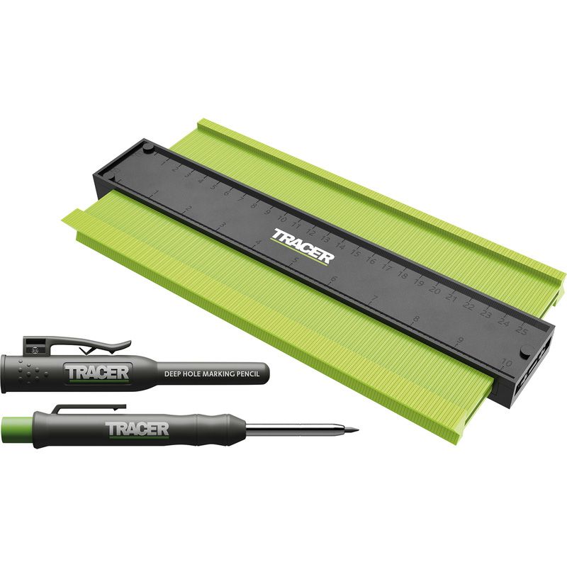 Tracer ACG2 Profielmal - 250mm - 2-delig - incl. ADP2 Diepgatmarkeerpotlood