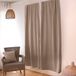 HomeMaison Verduisterend deurgordijn Natuurlijk Polyester 100% Verduisterend