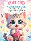 Cute Cats Coloring Book: Cat Coloring Book
