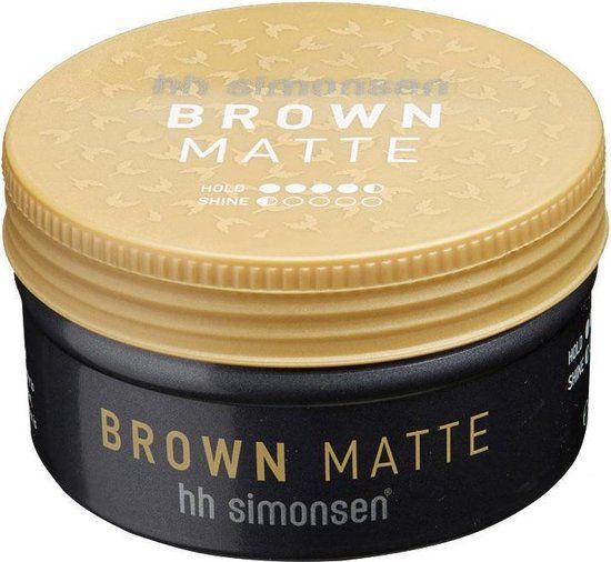HH Simonsen Brown Matte Clay Wax 100ml